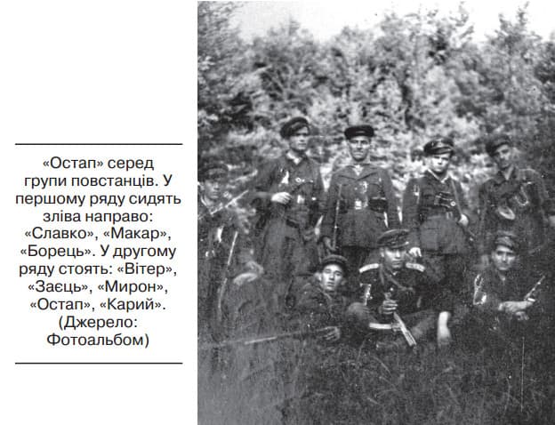 Василь Кантемір серед групи повстанців