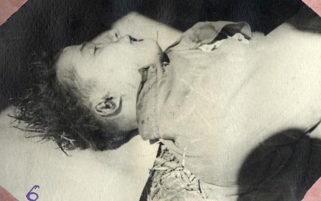 Фото полеглого повстанця "Довбуш"