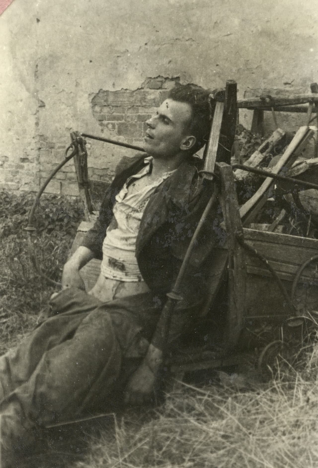 Фото загиблого повстанця "Козак"