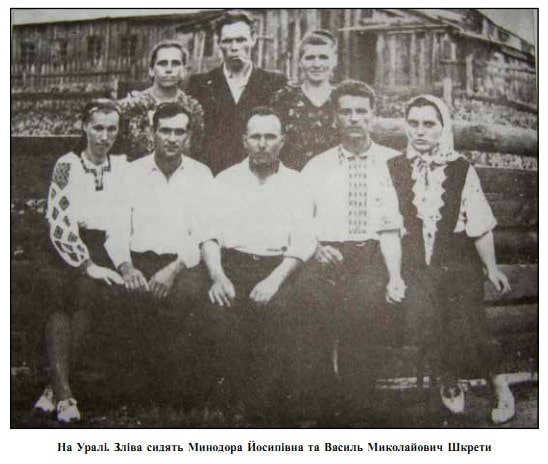 Василь Шкрета на Уралі